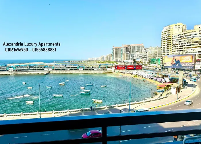 Alexandria Luxury Apartments Gleem 3 Direct Sea View