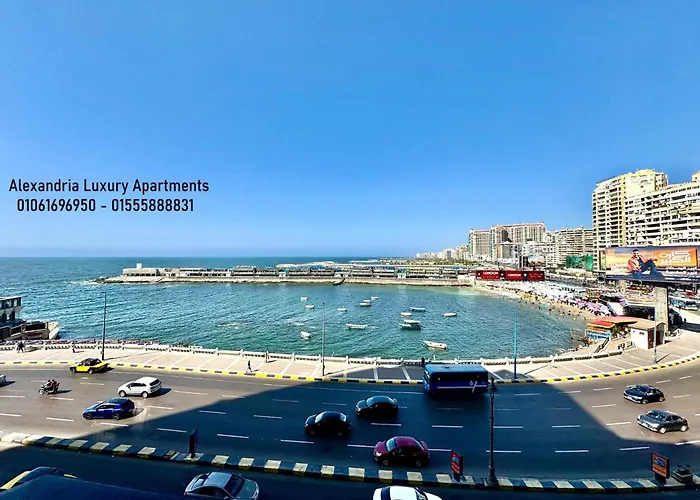 Alexandria Luxury Apartments Gleem 3 Direct Sea View
