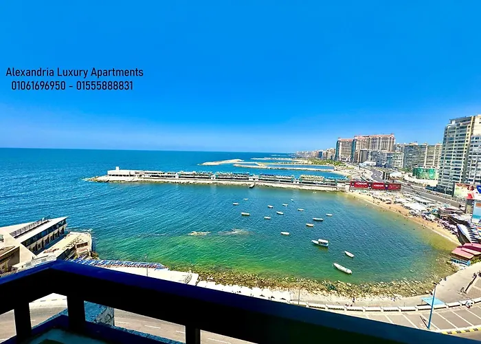 Alexandria Luxury Apartments Gleem 3 Direct Sea View